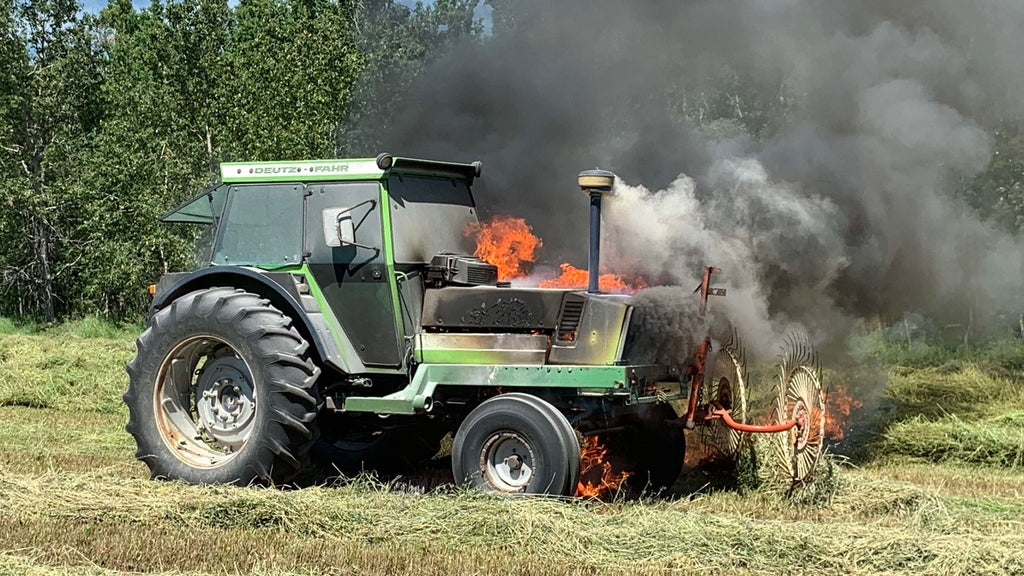 Tractor Fire!