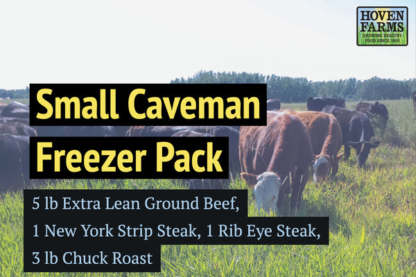 Small Caveman Freezer Pack- 10 lb of Beef